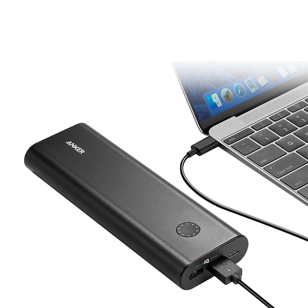 Anker PowerCore 20100 mAh USB C negra Power IQ  Powerbank