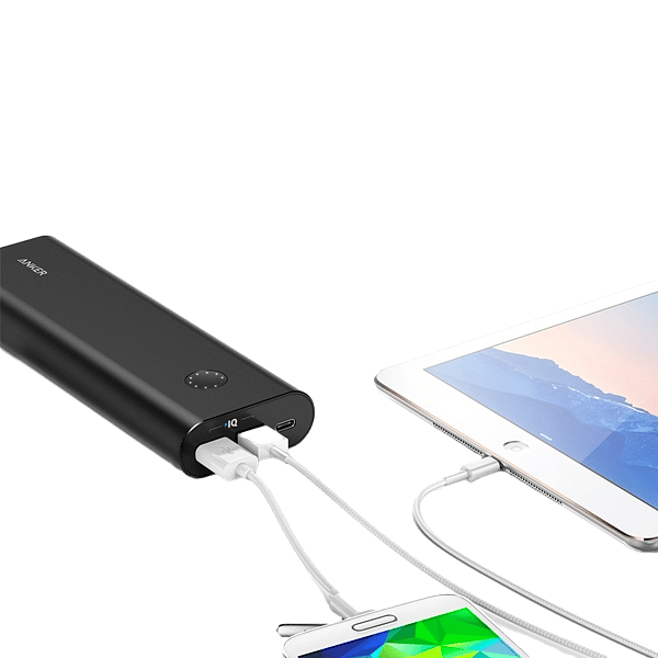 Anker PowerCore 20100 mAh USB C negra Power IQ  Powerbank