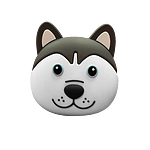 Celly Dogs Husky 2600mAh  Powerbank Celly Dogs Husky 2600mAh  Powerbank