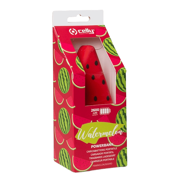 Celly Emoji Watermelon 2600mAh  Powerbank