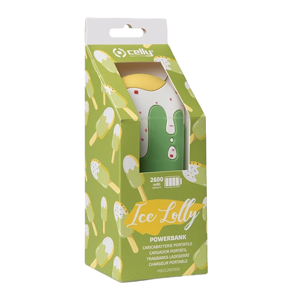 Celly Emoji Ice Lolly 2600mAh  Powerbank