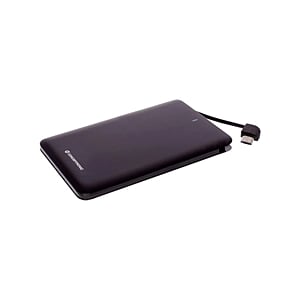 Conceptronic 2600mAh dual conector negra  Powerbank stand