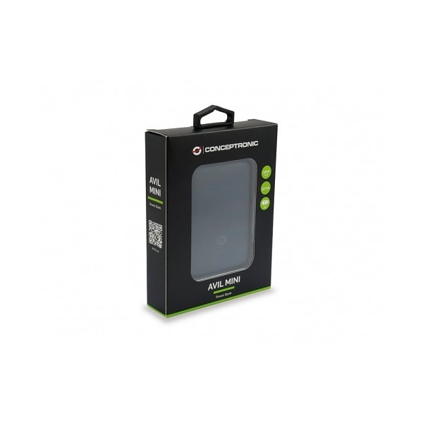 Conceptronic PowerBank Avil 5000mAh Negro  Batería