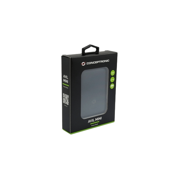 Conceptronic PowerBank Avil 5000mAh Negro  Batería