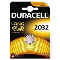 Duracell Pila Botón Litio CR2032 3V 1 unidad