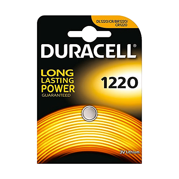 Duracell Pila Botón Litio CR1220 3V 1 unidad