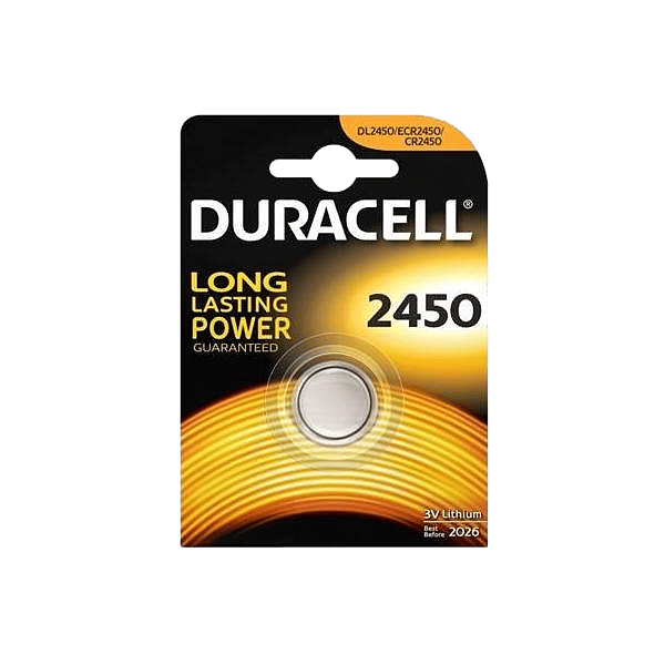 Duracell Pila Botón Litio CR2450 3V 1 unidad