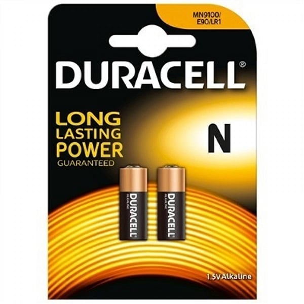Duracell Pila Alcalina MN9100 N LR1 15V 2 unidades