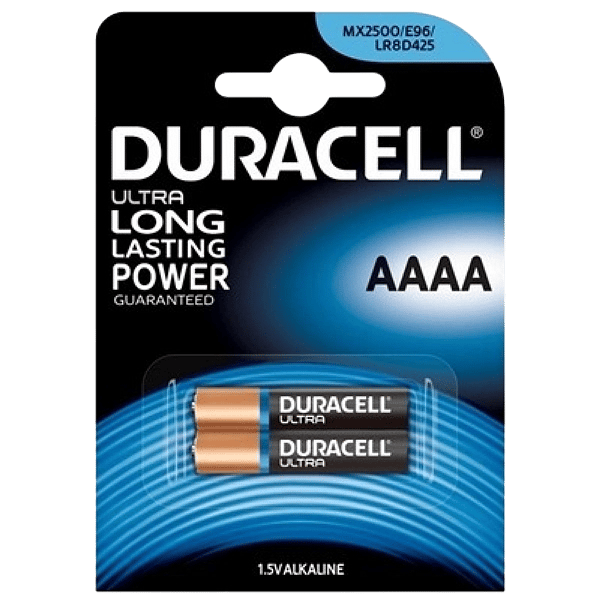 Duracell Pilas Alcalinas Ultra Power AAAA 15V 2 unidades
