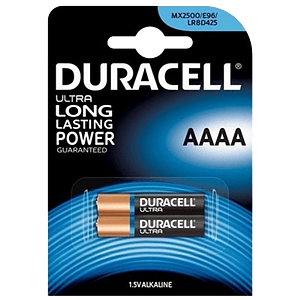 Duracell Pilas Alcalinas Ultra Power AAAA 15V 2 unidades