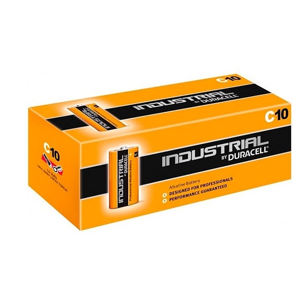 Duracell Pilas Alcalinas Industrial LR14 15V 10 unidades