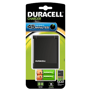 Duracell Cargador de Alta Velocidad  2 Pilas AA y 2 AAA