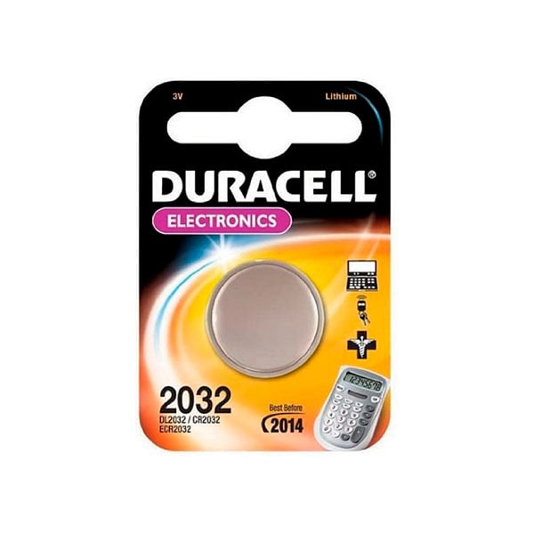 Duracell Pila Botón Litio CR2032 3V en Blister  1 unidad