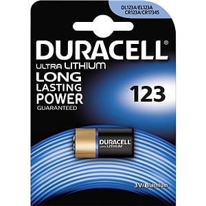 Duracell CR123A   Pila 3V Litio
