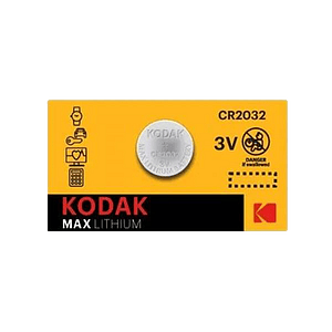 KODAK Pila Botón Litio CR2032 3V 1 unidad  Pila