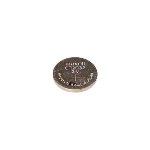 Blister Maxell pila botón Litio CR2032 3V  unidad