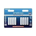 Panasonic Eneloop AA 1900mAh NiMH Pack 8  Pilas recargables