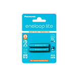 Panasonic Eneloop Lite AAA 550mAh NiMH Pack 2  Pilas recargables