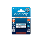 Panasonic Eneloop AAA 750mAh NiMH Pack 2  Pilas recargables Panasonic Eneloop AAA 750mAh NiMH Pack 2  Pilas recargables