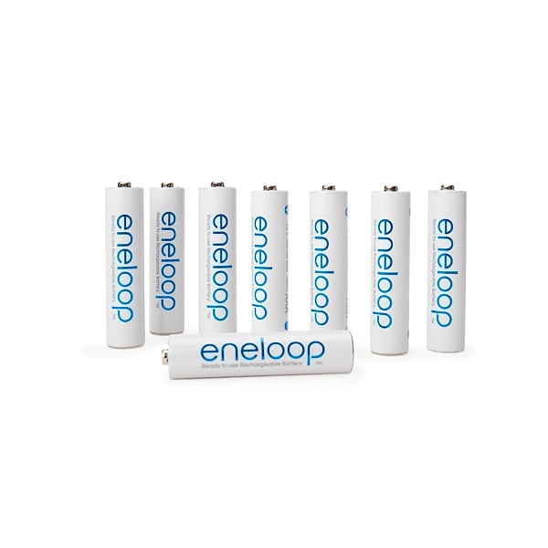 Panasonic Eneloop AAA 750mAh NiMH Pack 8  Pilas recargables