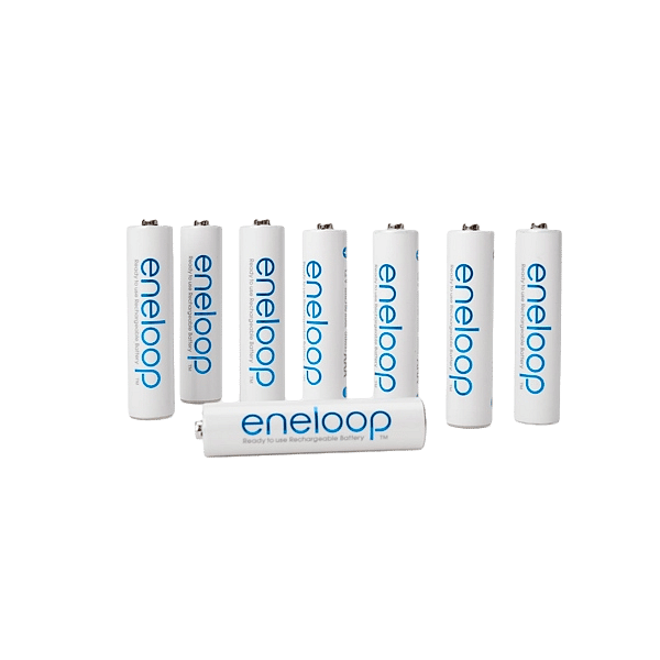 Panasonic Eneloop AAA 750mAh NiMH Pack 8  Pilas recargables