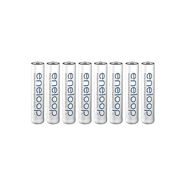 Panasonic Eneloop AAA 750mAh NiMH Pack 8  Pilas recargables