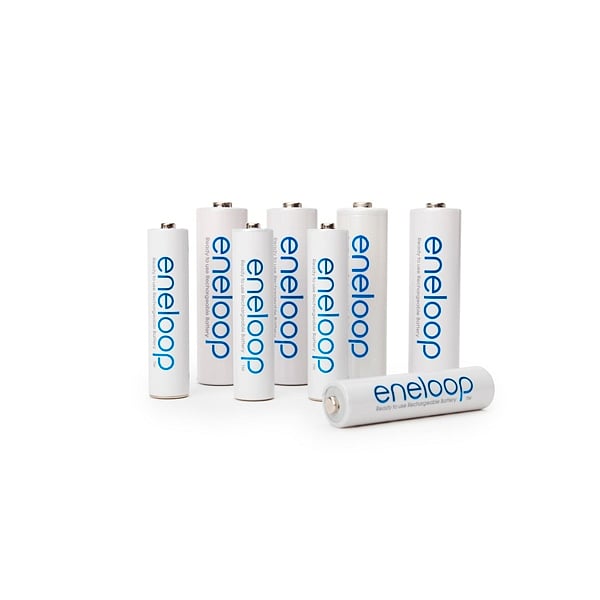 Panasonic Eneloop x4 AA 1900mAh  x4 AAA 750mAh  Pilas