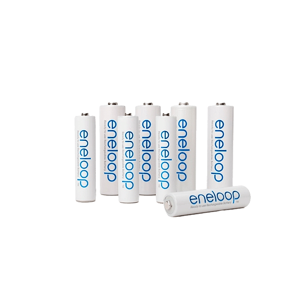 Panasonic Eneloop x4 AA 1900mAh  x4 AAA 750mAh  Pilas