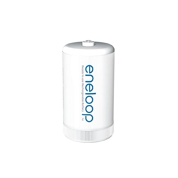Panasonic Eneloop Adaptador de pilas AAAAA a D x2