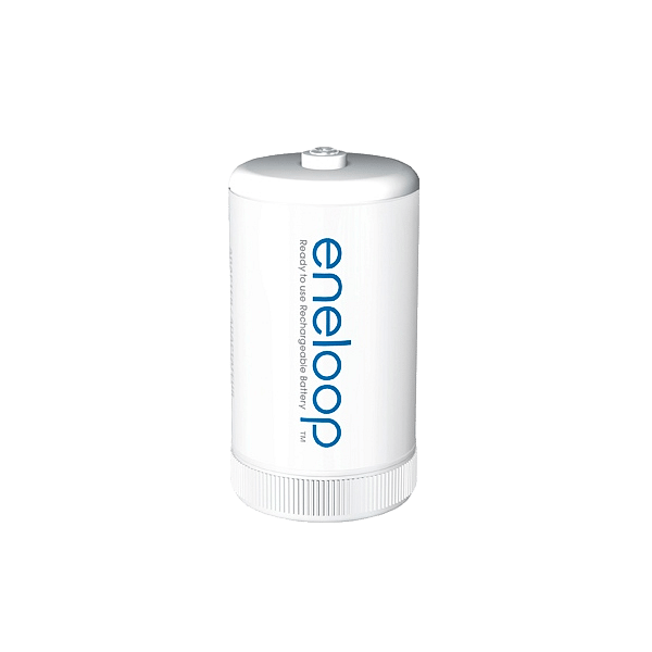 Panasonic Eneloop Adaptador de pilas AAAAA a D x2