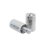 Panasonic Eneloop Adaptador de pilas AAAAA a D x2