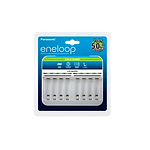 Panasonic Eneloop Cargador 8 celdas sin pilas
