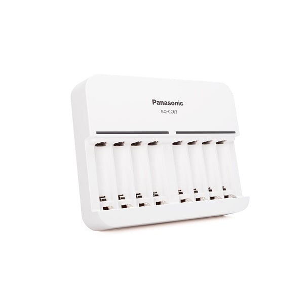 Panasonic Eneloop Cargador 8 celdas sin pilas