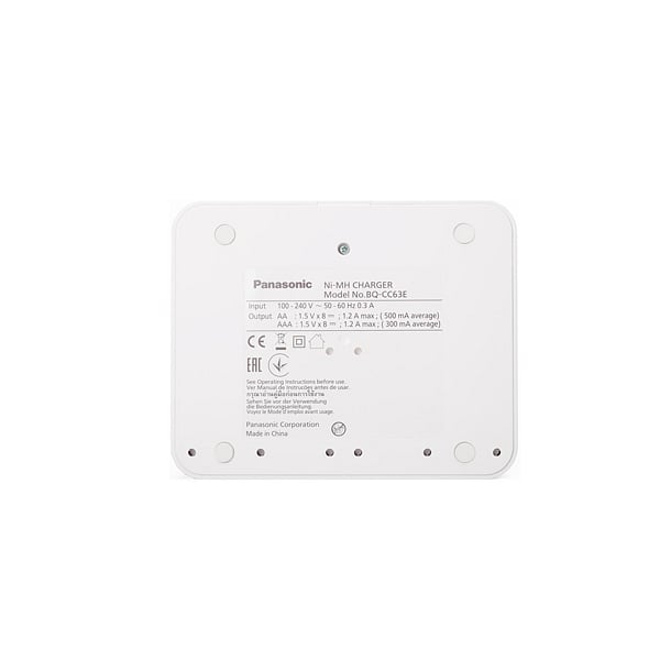 Panasonic Eneloop Cargador 8 celdas sin pilas