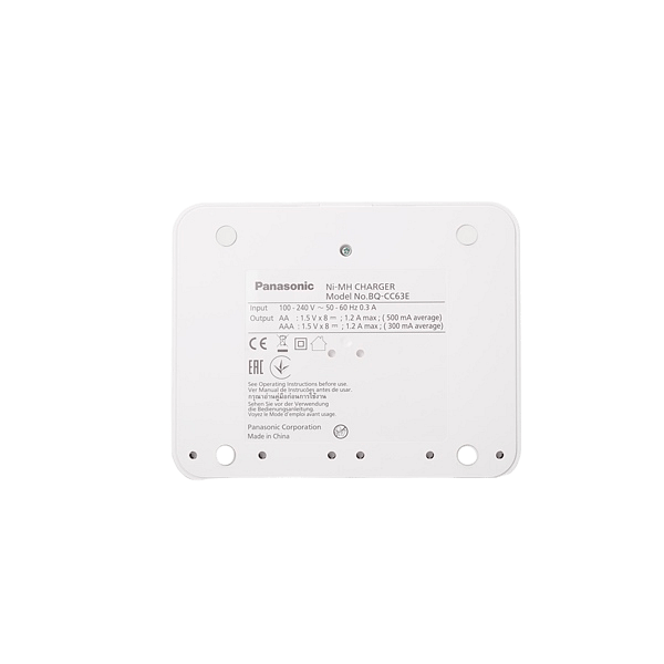 Panasonic Eneloop Cargador 8 celdas sin pilas