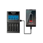 Panasonic Eneloop Cargador Premium con Display LCD