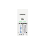 Panasonic Eneloop Cargador Compacto  2 pilas AA 1900mAh