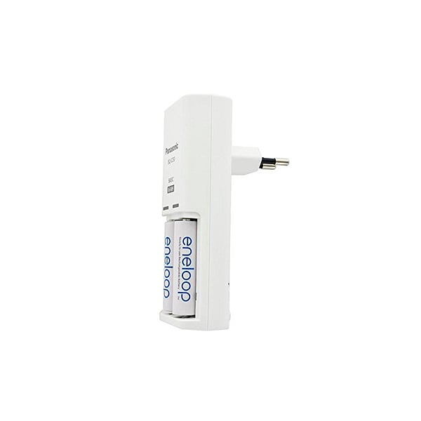 Panasonic Eneloop Cargador Compacto  2 pilas AA 1900mAh