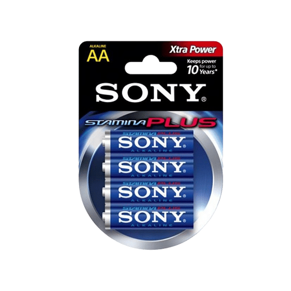 Sony Stamina Plus Alcalina 4xAA  Pilas y baterías
