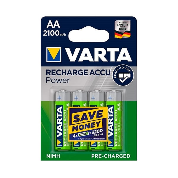 Varta Professional 4 X AAA NiMH 1000 mAh  Pilas recargables