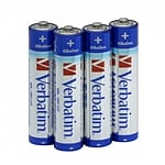 Verbatim Pack de 4 pilas alcalinas AAA  Pilas