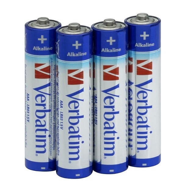 Verbatim Pack de 4 pilas alcalinas AA  Pilas