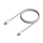 Aisens  Cable Lightning a USB tipo C blanco 20 centimetros