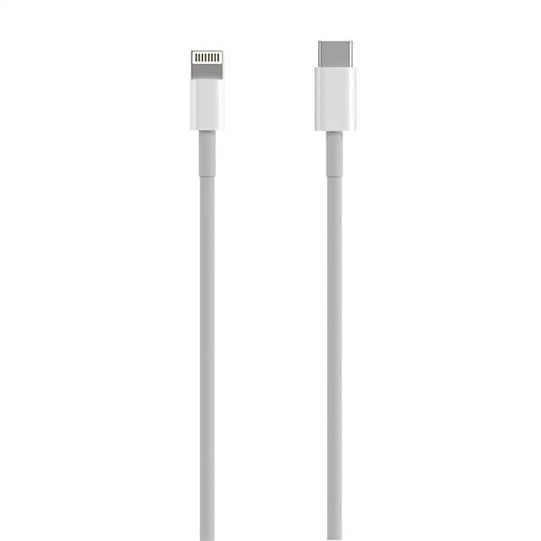 Aisens  Cable Lightning a USB tipo C blanco 2 metros