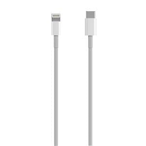 Aisens  Cable Lightning a USB tipo C blanco 2 metros