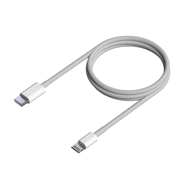 Aisens  Cable Lightning a USB tipo C blanco 2 metros