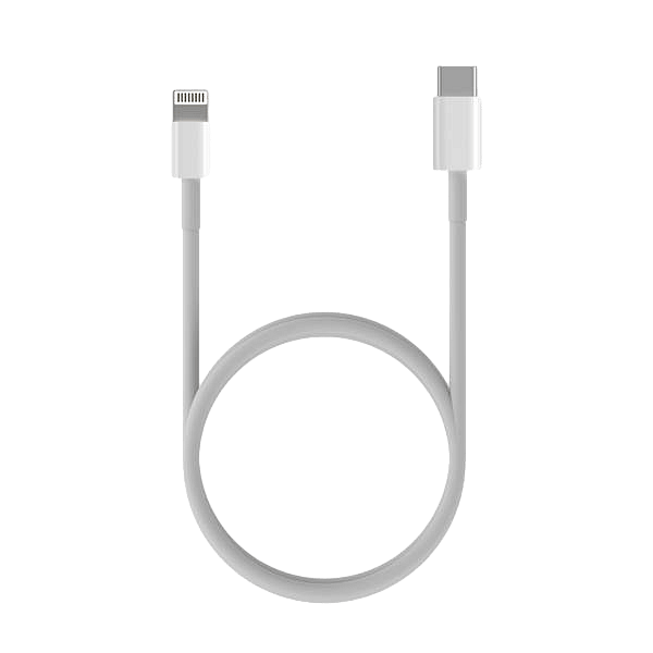 Aisens  Cable Lightning a USB tipo C blanco 2 metros