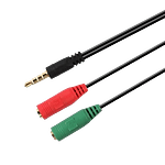 Aisens AUDIO Jack 35Macho a 2x Jack 35 Hembra  Cable Aisens AUDIO Jack 35Macho a 2x Jack 35 Hembra  Cable