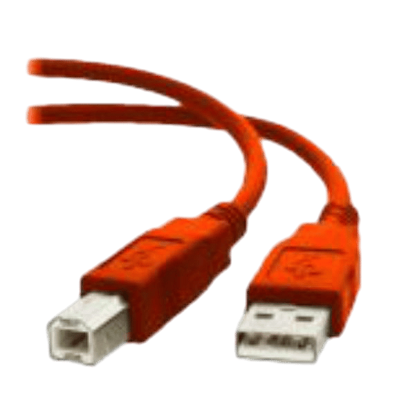 Equip USB USB 20 AB 18M Color Rojo  Cable de datos