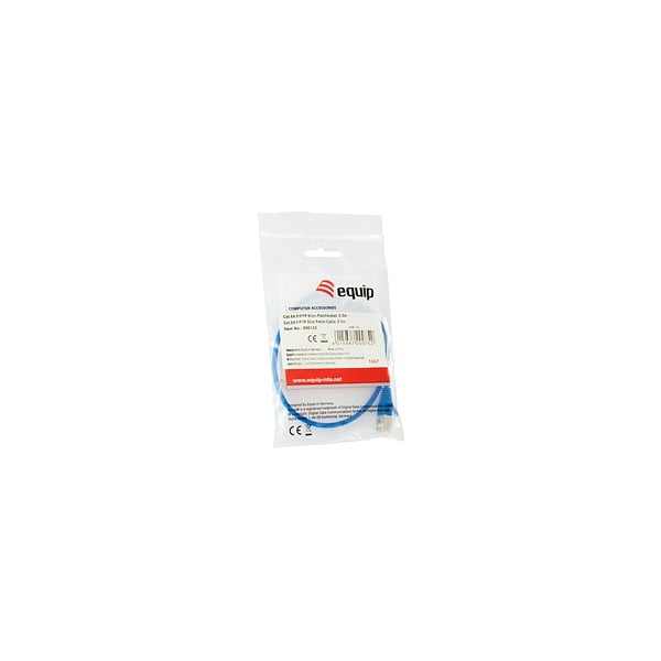 Equip latiguillo CAT6 5m Azul  Cable de red